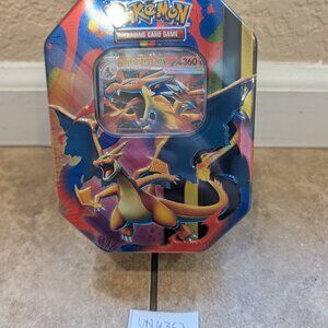 Pokemon Trading Card Game Pokémon TCG: Mega Charizard Y Tin 4 Boosters